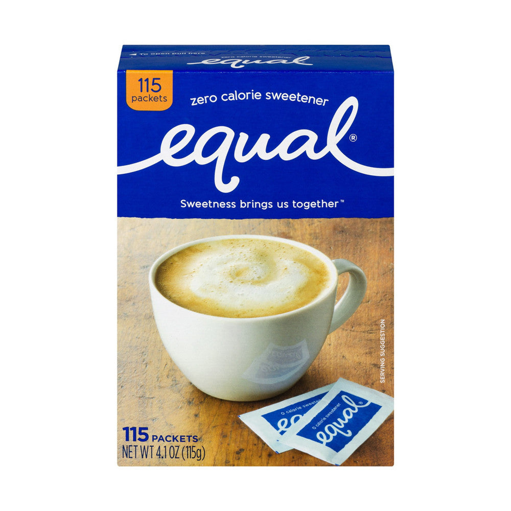 Equal Zero Calorie Sweetener Packets - 100 Packets